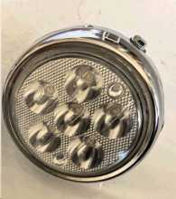 Фара (у зборі) Delta (кругла LED) JING Заводской стандарт OEM