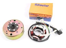 Генератор 4T GY6 50/100 (на 6 котушок) STAR Заводской стандарт OEM