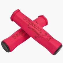 Грипси (кермо) Червоні, прямі, круглі з краями, Неопрен, довжина 125 мм Propalm WRQ011 BD Заводской стандарт OEM