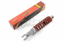Амортизатор GY6, DIO, LEAD 280mm, регулируемый (красный)