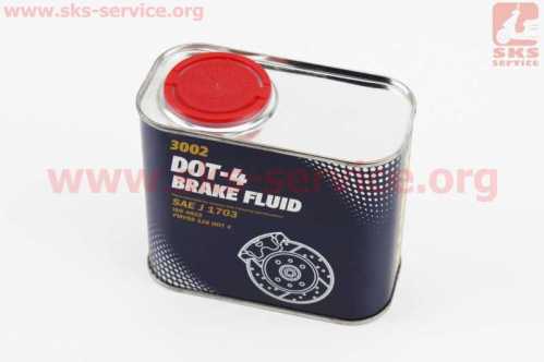 Тормозная жидкость синтетическая "DOT-4", 500ml