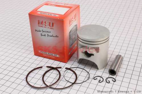 Поршень к-кт Honda LEAD90 48мм +0,50 (палец 12мм) Тайвань