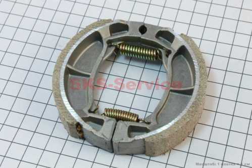 Тормозные колодки барабан Suzuki AD50, D=90mm