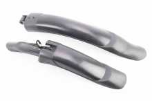 Крила пластмасові 24-26" MTB розсувні, чорні Заводской стандарт OEM