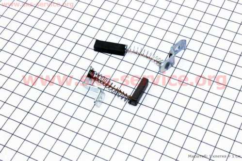 Щетки генератора 12V к-кт 2шт
