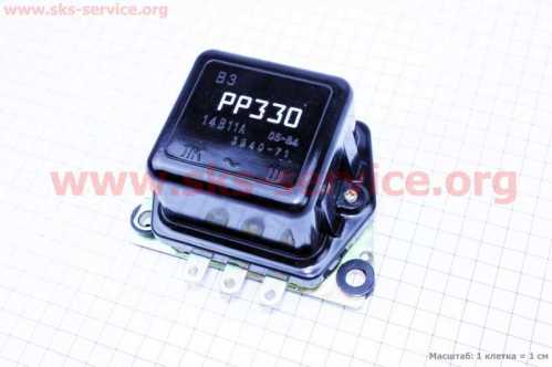 Реле регулятор напряжения РР-330 12V