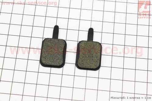 Тормозные колодки Disk-brake (for ADC-03, ADC-04), чёрные DP001
