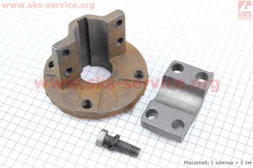 Ступица колеса d-39mm, 4отв. 6,00-12 Тип 2