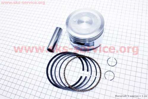 Поршень к-кт 177F 77mm STD, (палец 18mm)