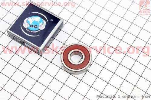 Подшипник 6000 2RS (10x26x8), ИНДИЯ