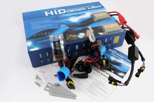 Ксенон (авто) HB1 (9004) AC 8000K 35W (+галоген) slim (арт:84)