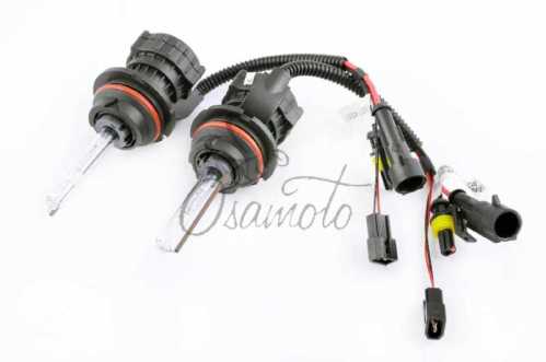 Лампы биксеноновые (пара) HB5 (12V 35W DC AMP) 5000K