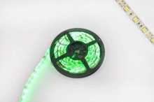 Стрічка світлодіодна SMD 5050 (зелена, вологостійка, 60 кріст/1м, бухта 5м)