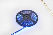 Стрічка світлодіодна SMD 3528 (синя, вологостійка, 60 кріст/1м, бухта 5м)
