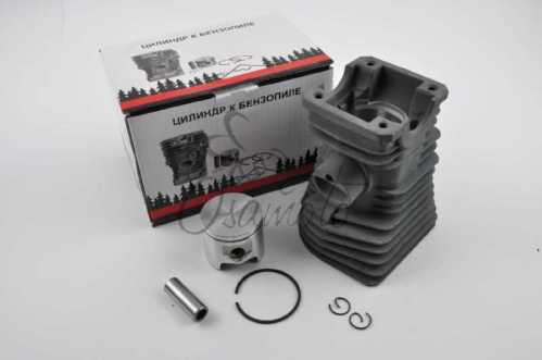 Поршневая б/п (ЦПГ) для Husqvarna 350 (d44, высокая) (черная) WOODMAN