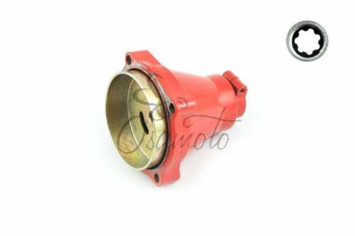 Корпус вариатора мотокосы 7T (d26) (красный)