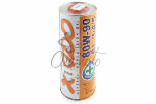 Масло трансмиссионное, 1л (минеральное, 80W-90, GL3/4/5, Atomic OIL) ХАДО