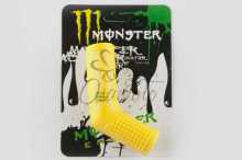 Гумка заводної ніжки MONSTER ENERGY (універсальна, жовта) XJB