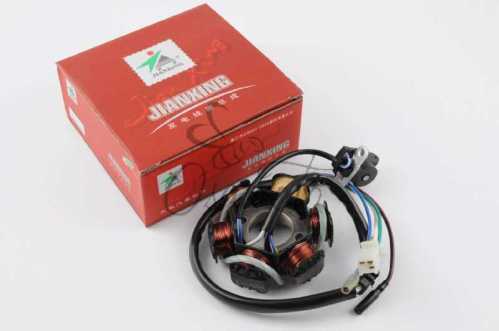 Статор генератора 4T GY6 125/150 (5+1 катушек) JIANXING