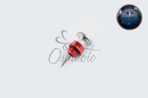 Щуп масла Delta d19.0mm, L-75mm (+датчик температуры) (оранжевый) KOMATCU