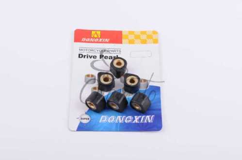 Ролики вариатора (тюнинг) Honda 16*13 11,0г (черные) DONGXIN