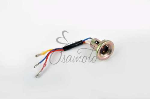 Патрон фары BA20D (mod:2) KTO