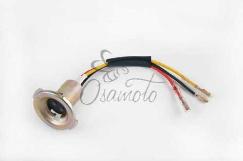 Патрон фары BA20D (mod:2) FLASH-249