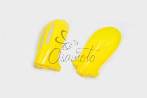 Защита рук на руль (mod:2, GLOVES, желтые) XJB