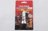 Лампа BA20D (2 уса) 12V 18W/18W (хамелеон радужный) (блистер) TAKAWA (mod:A)