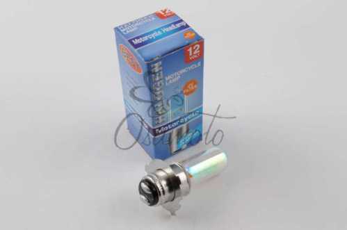 Лампа P15D-25-3 (3 уса) 12V 50W/50W (хамелеон радужный) BEST (mod:A)
