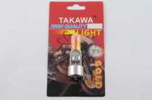 Лампа BA20D (2 вуса) 12V 35W/35W (хамелеон рожевий) (блістер) TAKAWA (mod:A)