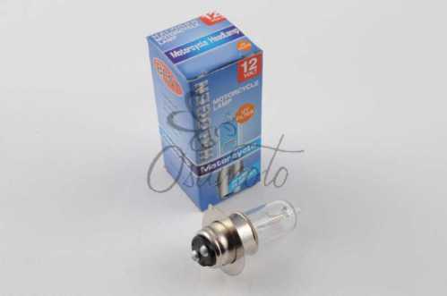 Лампа P15D-25-1 (1 ус) 12V 50W/50W (белая) BEST (mod:A)