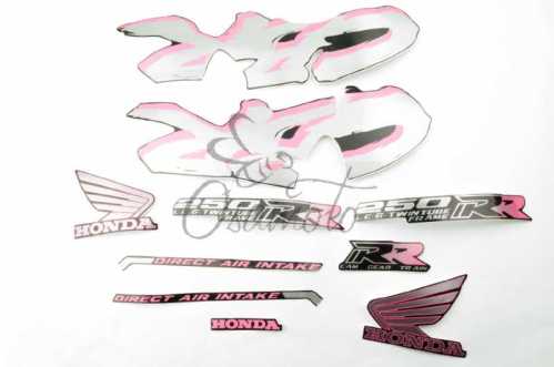 Наклейки (набор) Honda CBR (27х18см, 10шт) (#2506)
