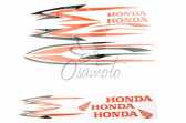 Наклейки (набор) Honda (27х18см, 12шт) (#0058)