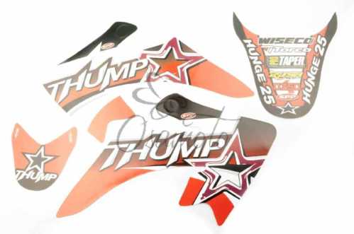 Наклейки (набор) Triumph (50х25см, 4 шт) (#0063)