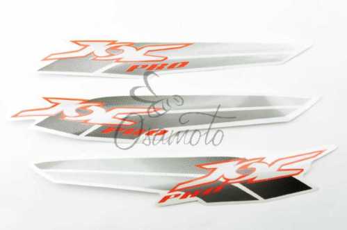 Наклейки (набор) Honda KX (36х6см) (#7412)