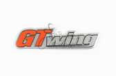 Наклейка шильдик GT WING (хром) (#4571)