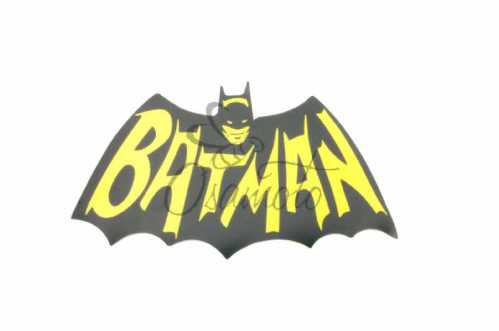 Наклейка логотип BATMAN (17х10см) (#5930)