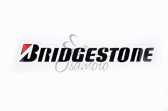 Наклейка логотип BRIDGESTONE (20x3см) (#0327)