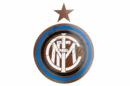 Наклейка логотип INTER (16x13см) (#5651)