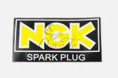 Наклейка логотип NG (20х11см, желтая) (#0241)