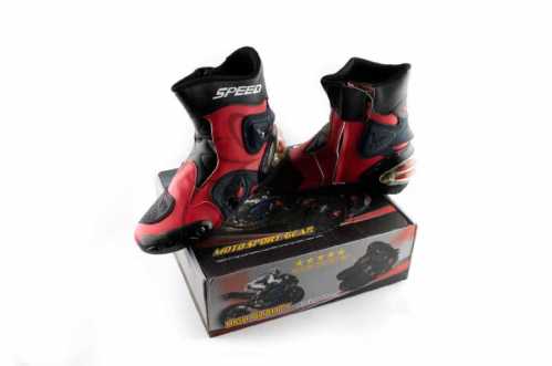 Ботинки PROBIKER (mod:A004, size:43, красные)