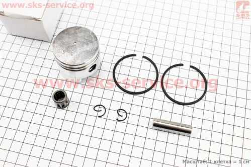 Поршень к-кт 44mm (палец 10mm)
