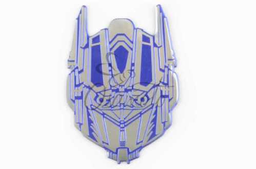 Наклейка шильдик TRANSFORMER (синяя) (#4662)