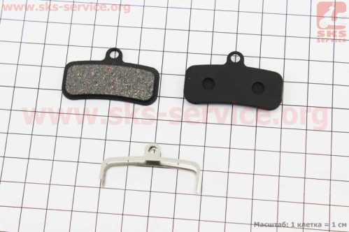 Тормозные колодки Disk-brake (Shimano Saint 2009, zee), чёрные YL-1039