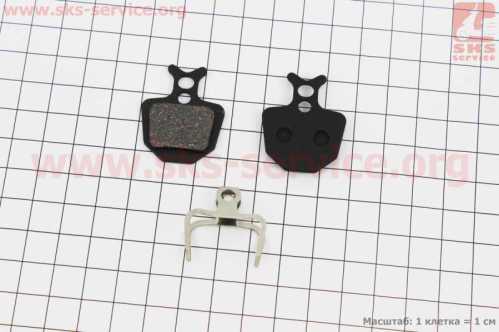 Тормозные колодки Disk-brake (Formula Oro Hydraulic), чёрные YL-1027