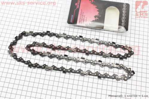 Цепь 3/8"-1,3mm-57зв. круг. зуб (на Partner-16"), упаковка GoodLuck