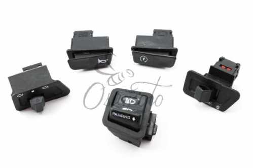 Кнопки руля (набор) 4T GY6 50/150 (5шт) JS