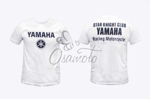 Футболка (size:M, mod:Club, 100% хлопок, белая) YMH
