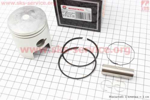 Поршень к-кт Suzuki AD110 52,5мм STD (палец 14мм)